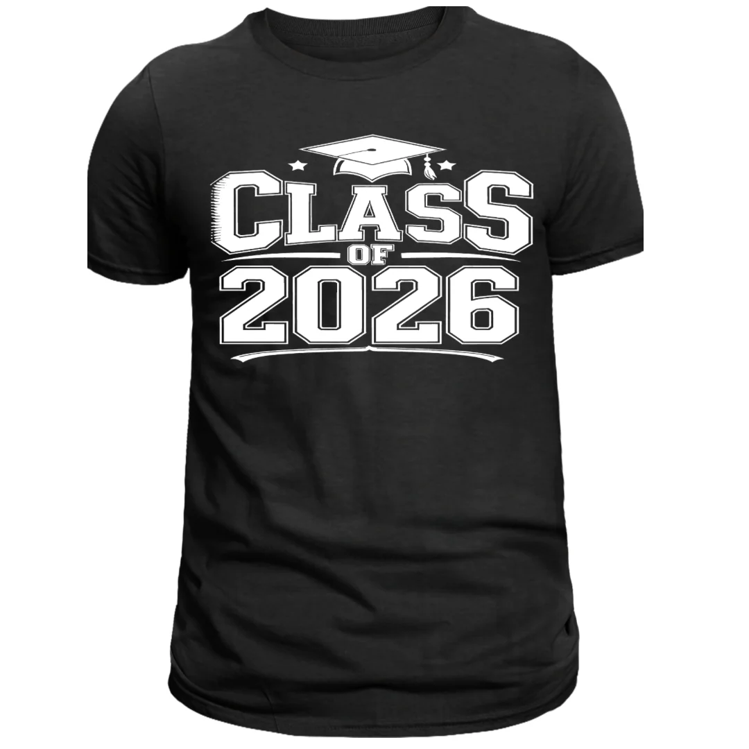 Class Of 2026 Screen Print Heat Transfer| Ready To Press