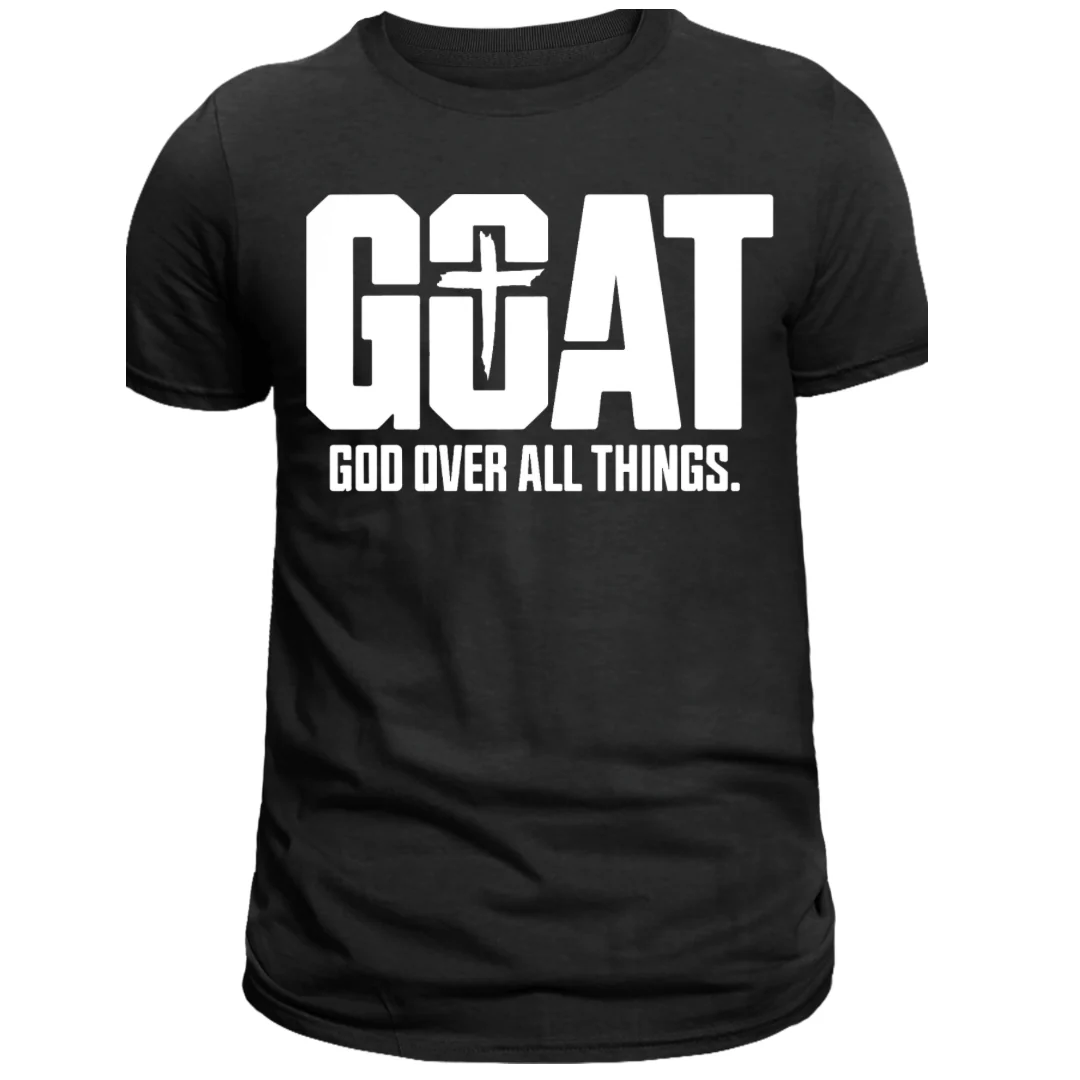 God Over All Things Screen Print Heat Transfer| Ready To Press
