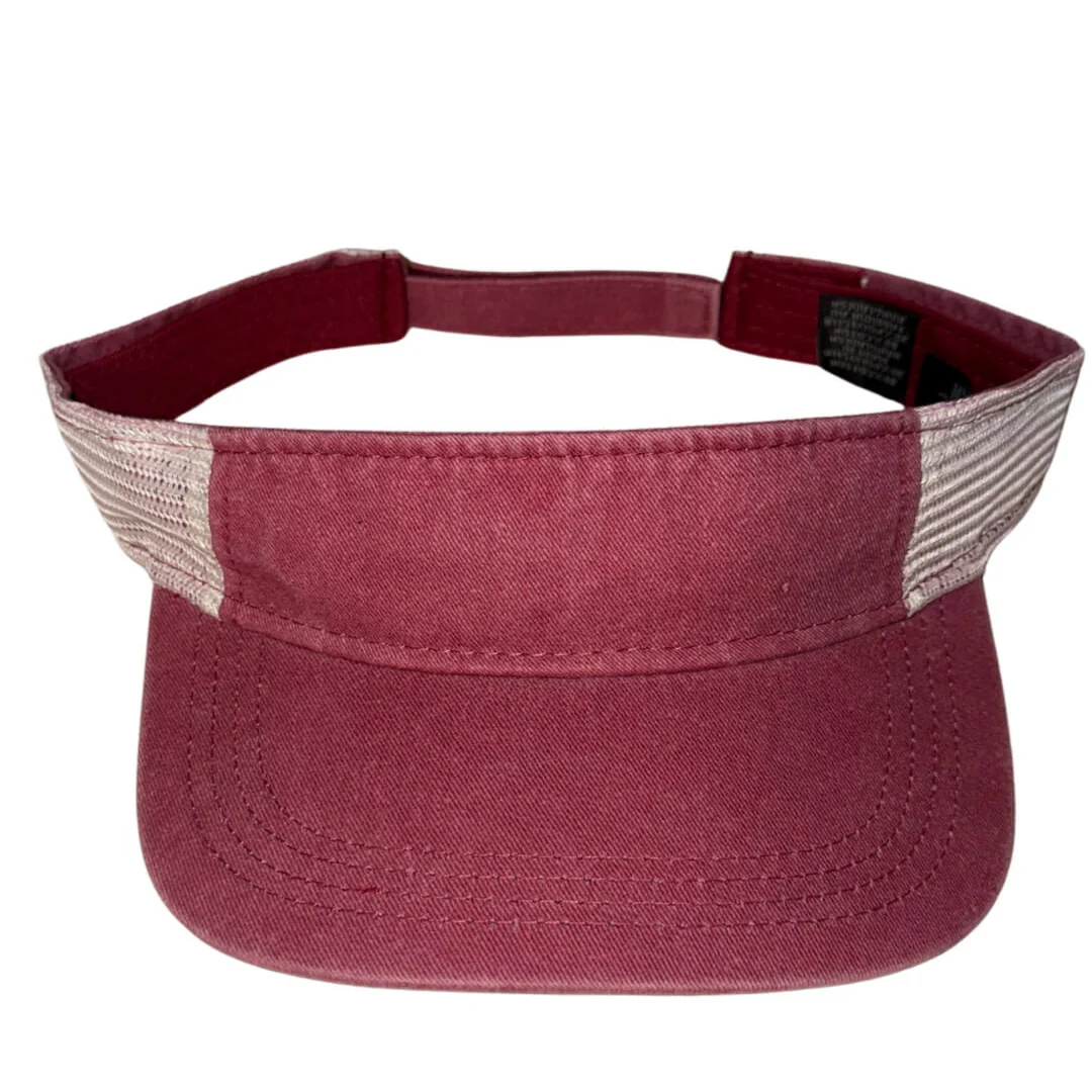 Pigment Dyed Denim Trucker Visor - Image 2
