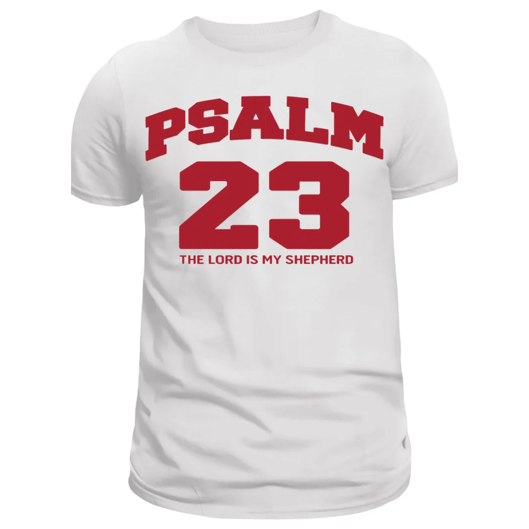 Psalm 23 Screen Print Heat Transfer| Ready To Press
