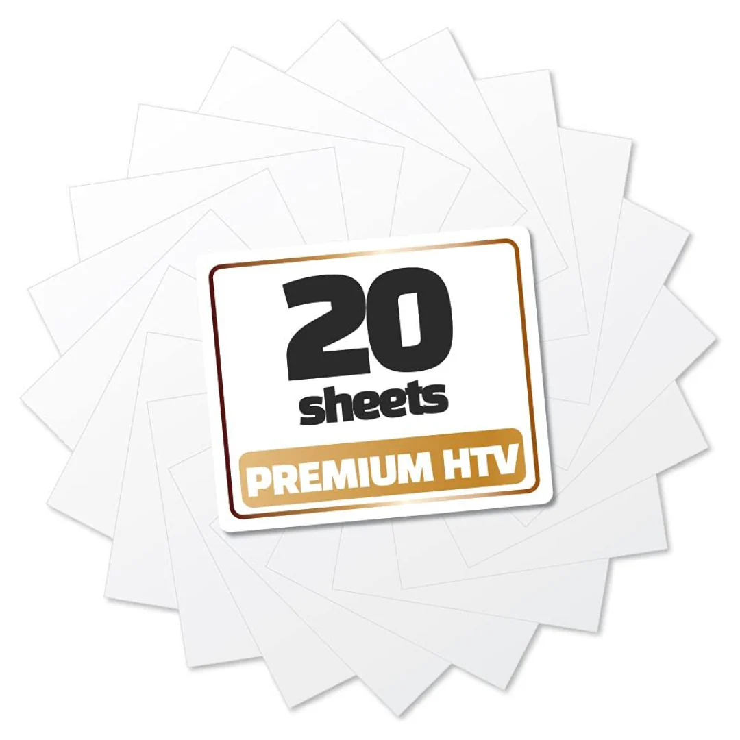 20 Pack Heat Transfer Vinyl